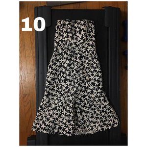 Strapless Vintage-Style Mermaid Dress